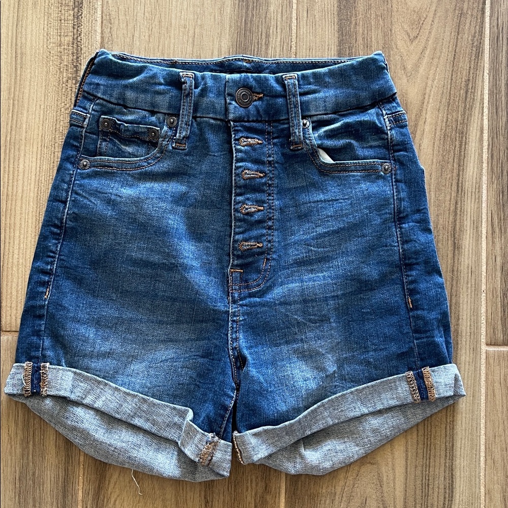 Aeropostale Blue Denim Shorts